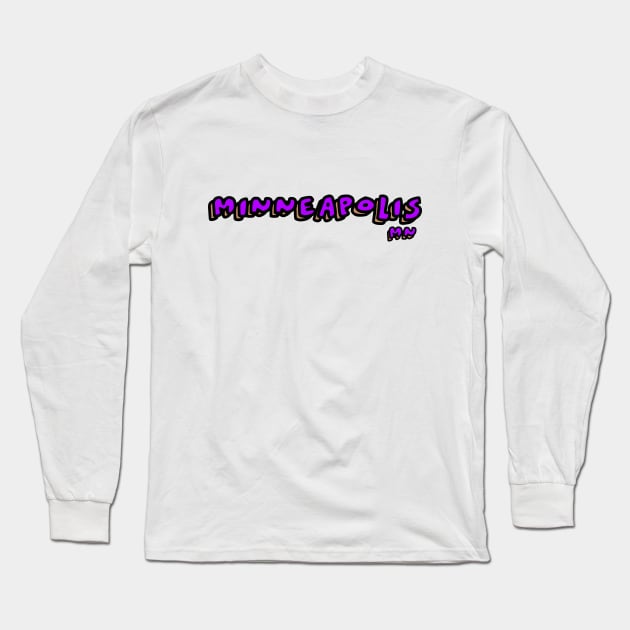 Minneapolis Long Sleeve T-Shirt by eddien